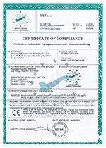 Environmental Quality Monitoring Certificate